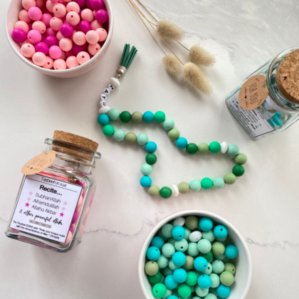 DIY Tasbeeh In A Jar
