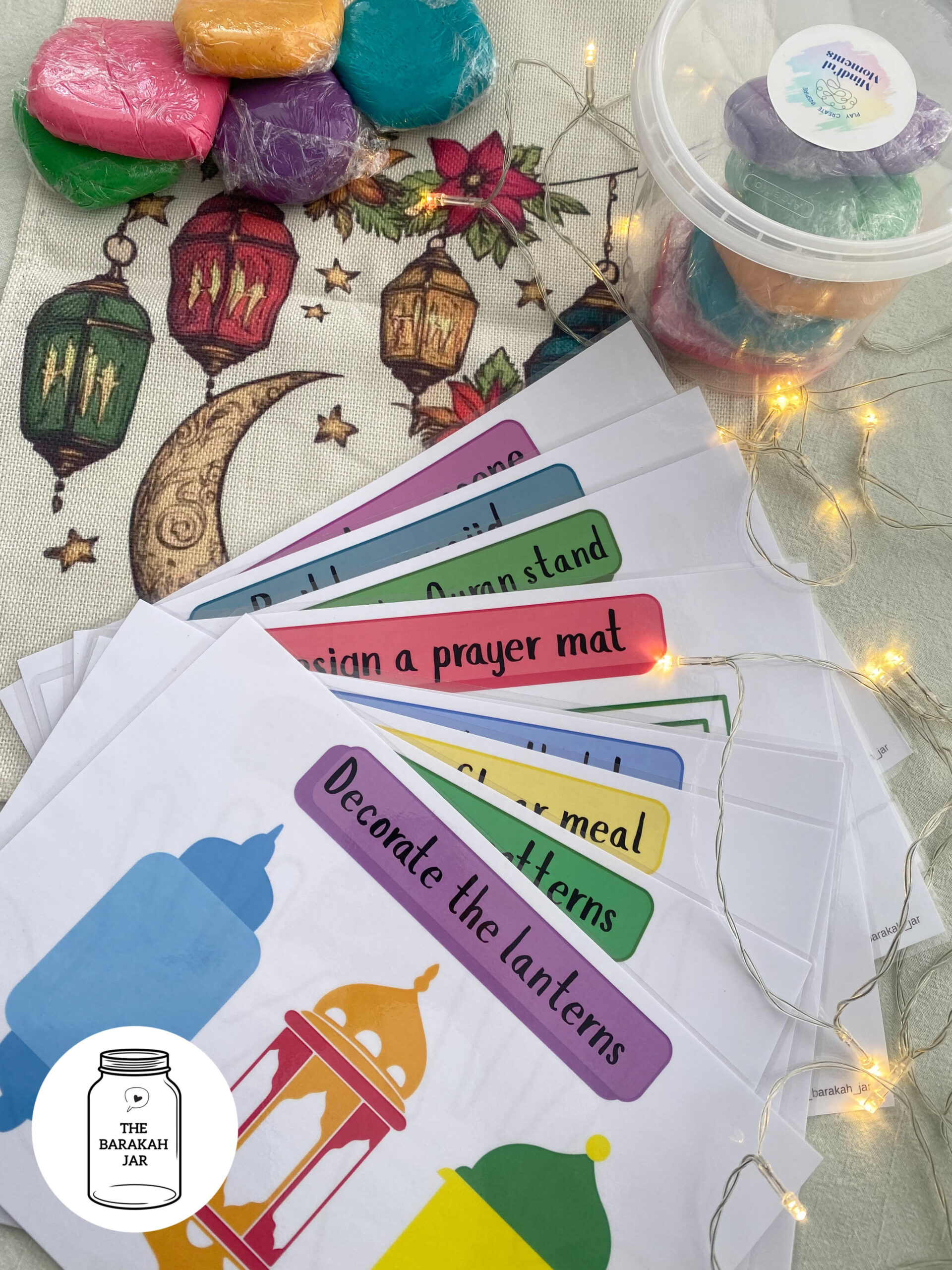 Ramadan Playdough Mats